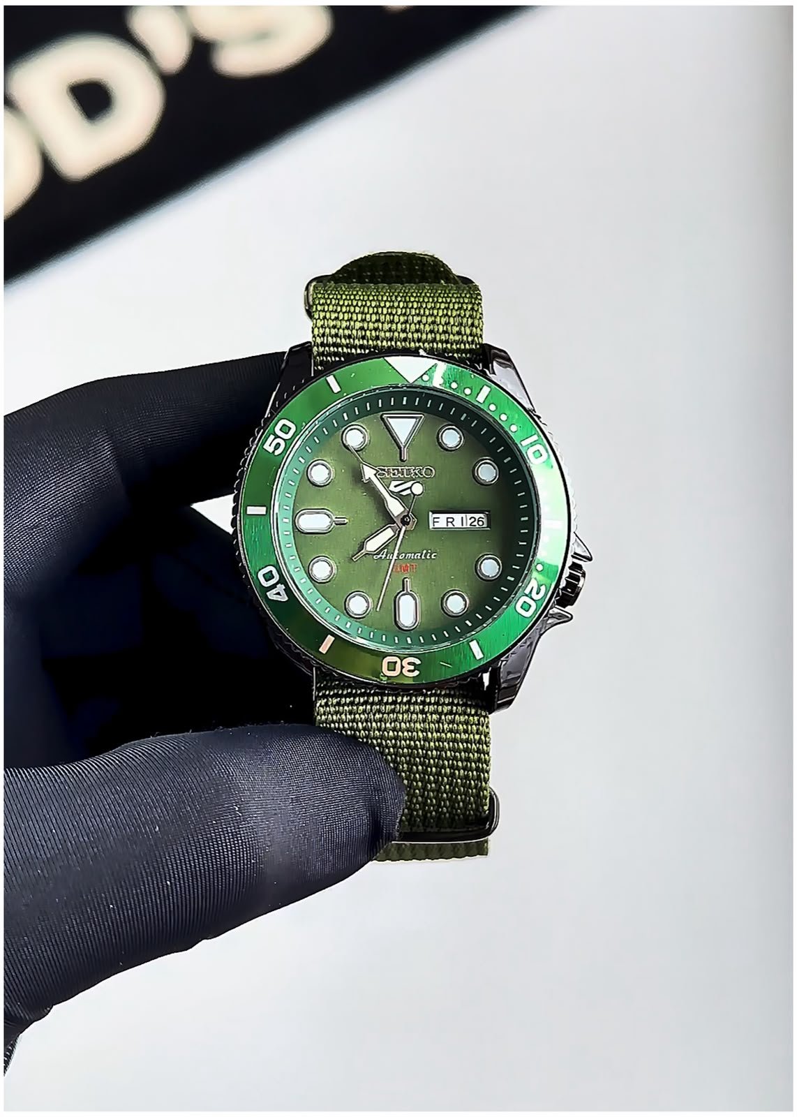 Seikk_o 5 Sports SRPD79K1 Green - Image 2