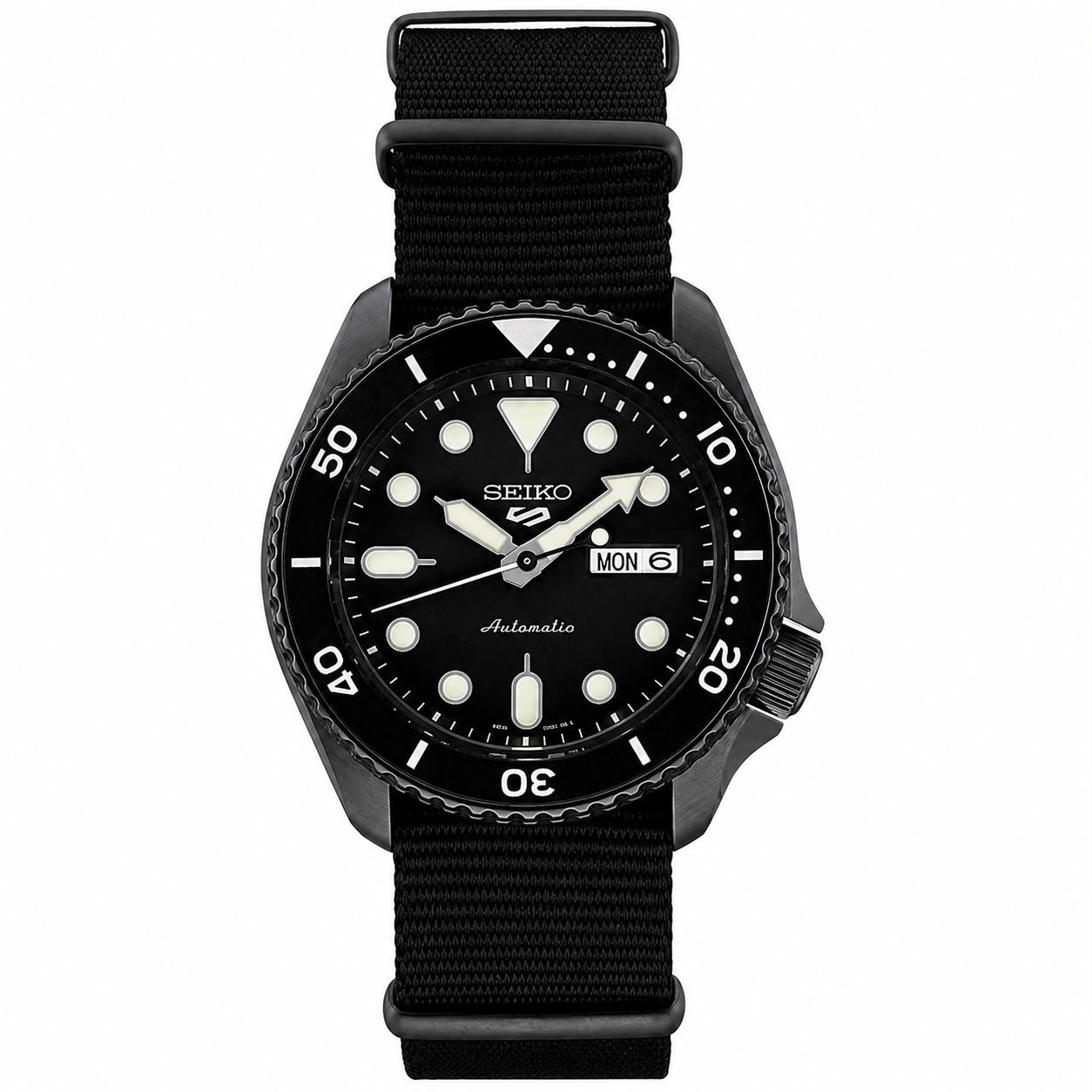 Seikk_o 5 Sports SRPD79K1 Black