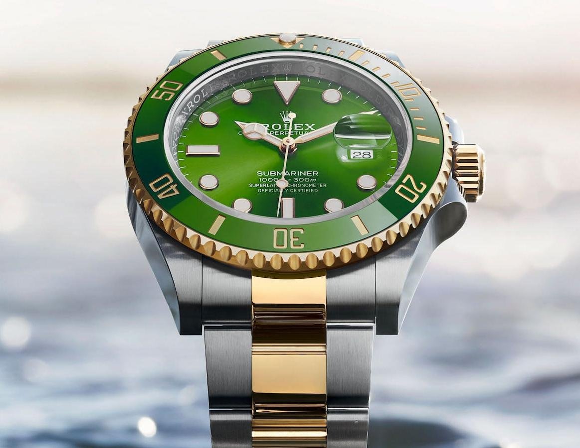Rolee_x Oyster Perpetual Submarine 2Ton-Gold-Green - Image 2