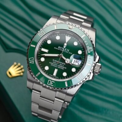 Rolee_x Oyster Perpetual Submarine Silver-Green