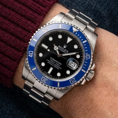 Rolee_x Oyster Perpetual Submarine Blue Bazel