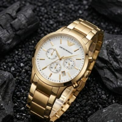 Emporio Armann_i Classic Gold-White