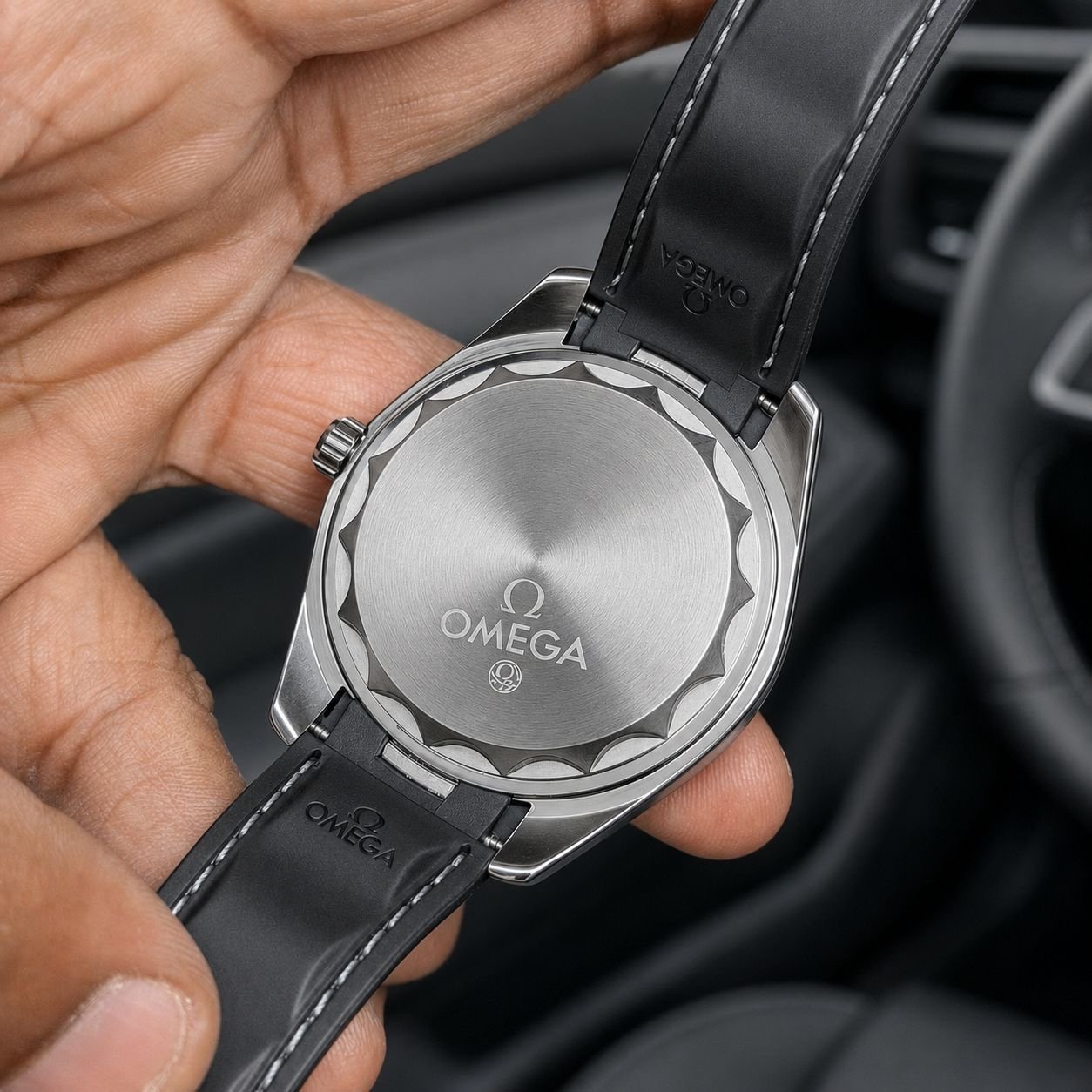 Omega seamaster silicon belt 0022 - Image 3
