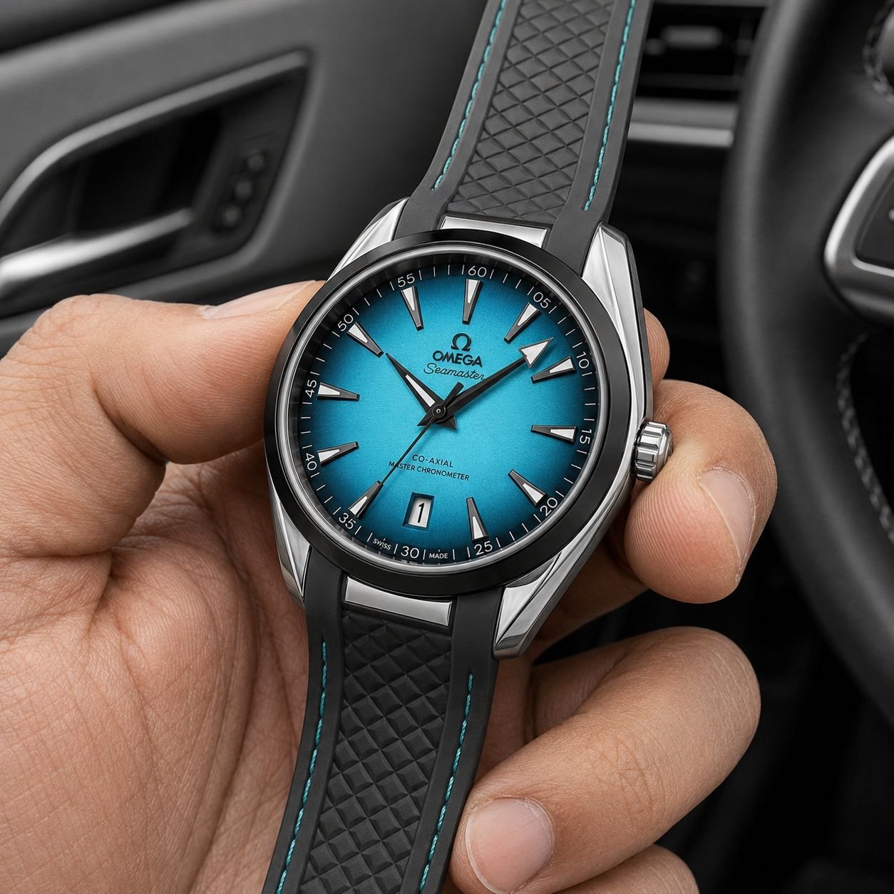 Omega seamaster silicon belt 0022 - Image 4