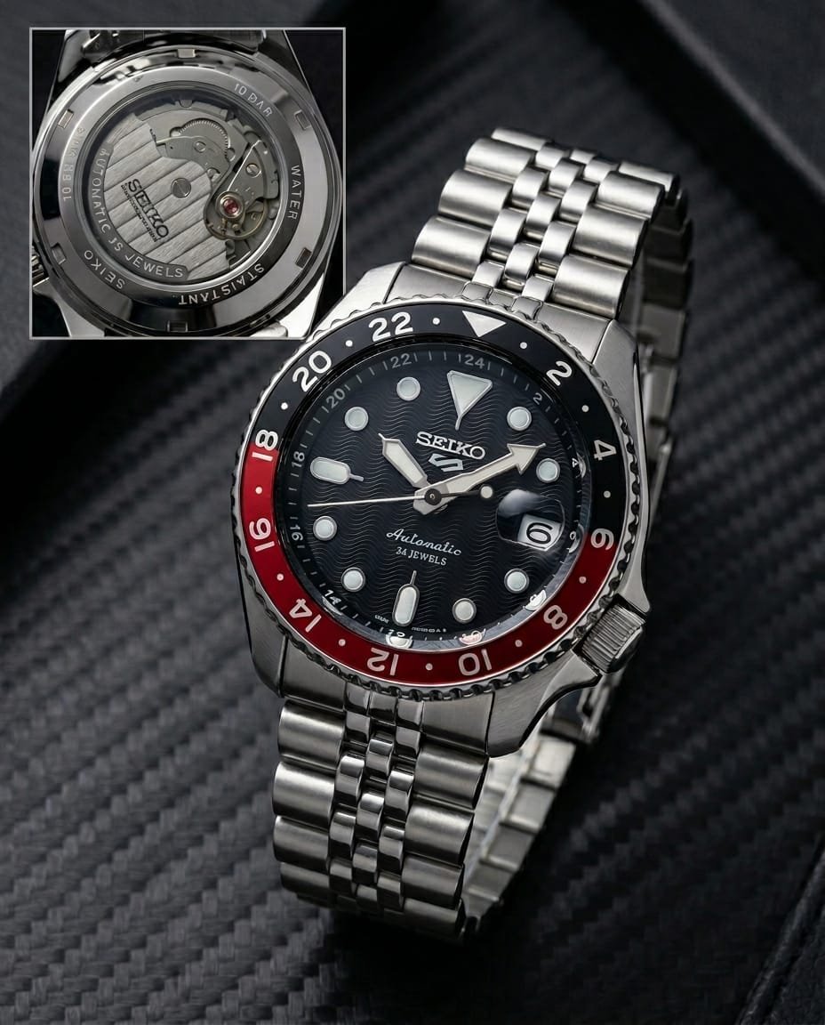 Seiko 5 Sports GMT Movement Like Automatic 282828